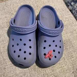 Crocs Classic Clogs with Flamingo Charm